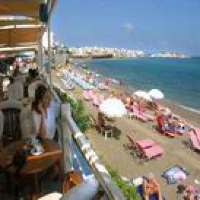 Flisvos Beach (Adults Only) Apartment Rethymno  ภายนอก รูปภาพ